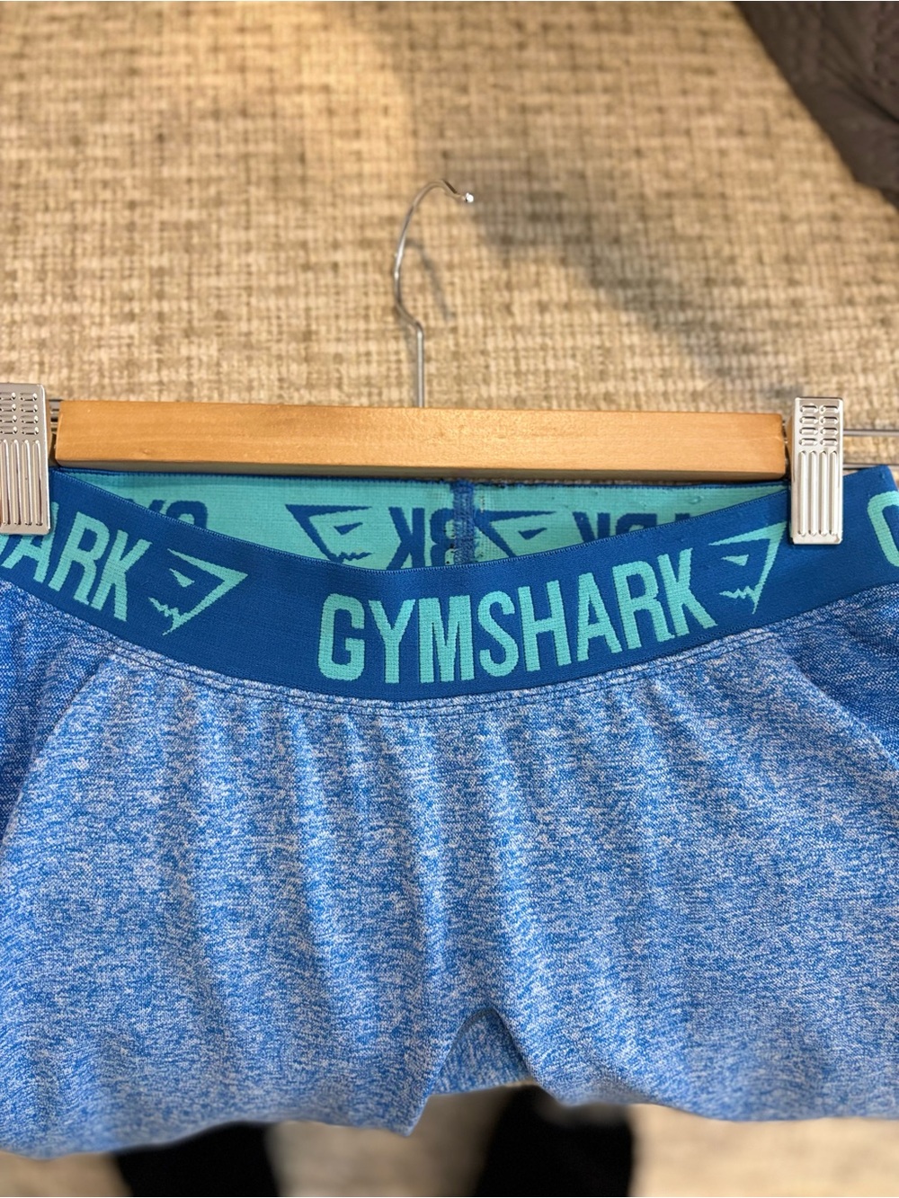 Gymshark Teal & Blue Seamless Leggings - Picture 4 of 5
